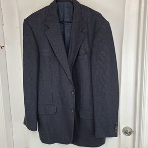 Oscar De La Renta Men's Classic Blazer, Size: 48R Color: Blue